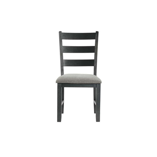Picket House Furnishings - Kona Standard Height Side Chair in Black (Set of 2) - DMT300SC veiw 2