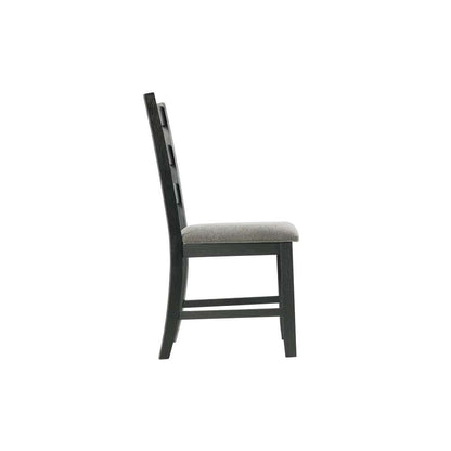 Picket House Furnishings - Kona Standard Height Side Chair in Black (Set of 2) - DMT300SC veiw 3