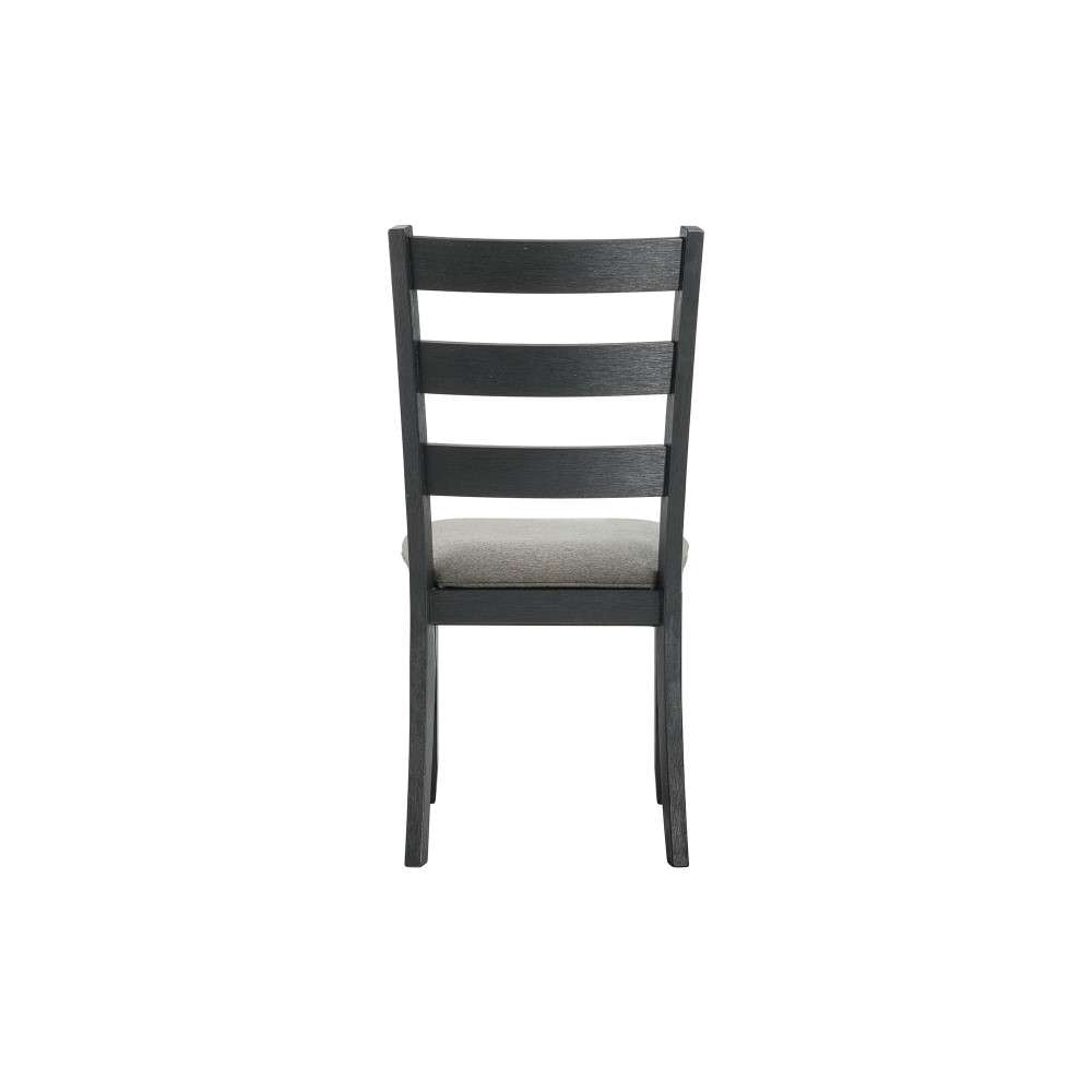 Picket House Furnishings - Kona Standard Height Side Chair in Black (Set of 2) - DMT300SC veiw 4