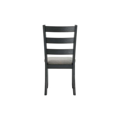 Picket House Furnishings - Kona Standard Height Side Chair in Black (Set of 2) - DMT300SC veiw 4