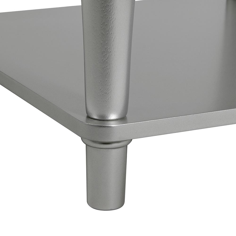 Picket House Furnishings - Lavigne 2PC Occasional Table Set in Silver-Coffee Table & End Table - T-4900-15-2PC veiw 5