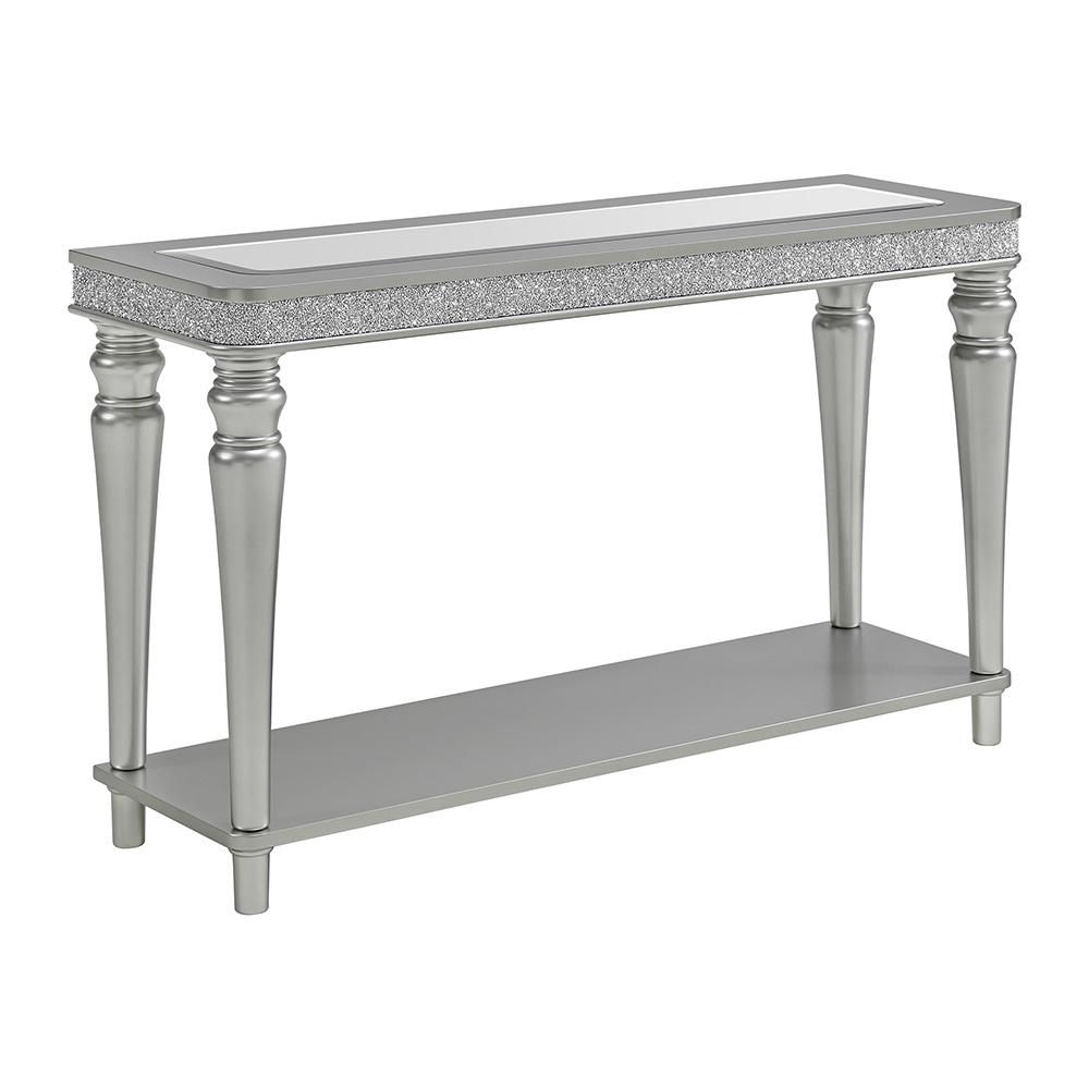 Picket House Furnishings - Lavigne 3PC Occasional Table Set in Silver-Coffee Table, End Table & Sofa Table - T-4900-15-ST-3PC veiw 3