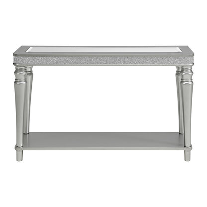 Picket House Furnishings - Lavigne Sofa Table in Silver - T-4900-15-ST veiw 1