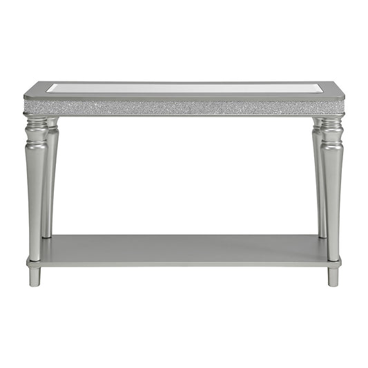 Picket House Furnishings - Lavigne Sofa Table in Silver - T-4900-15-ST veiw 1