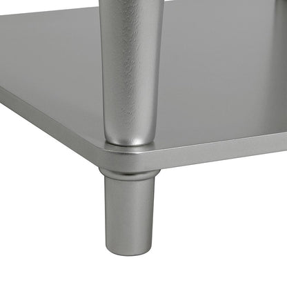 Picket House Furnishings - Lavigne Sofa Table in Silver - T-4900-15-ST veiw 4
