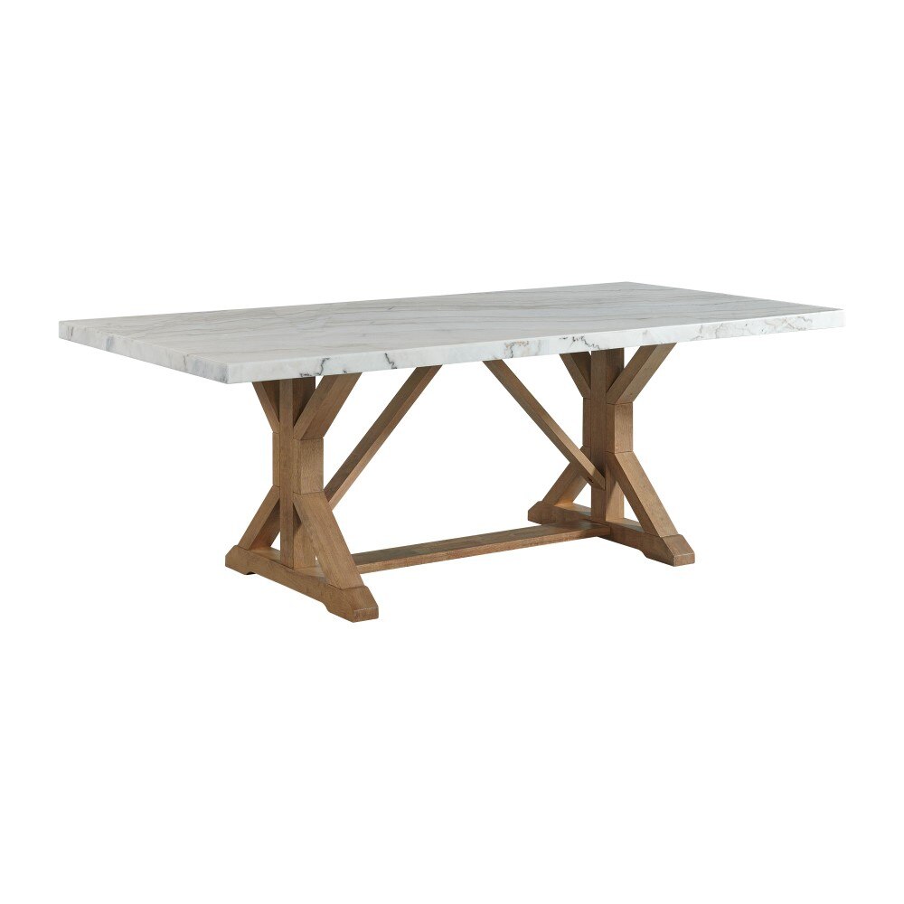 Picket House Furnishings - Liam 5PC Rectangular Dining Set in White-Table & Four Chairs - CDLW1005PC veiw 2