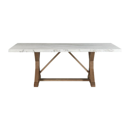 Picket House Furnishings - Liam 5PC Rectangular Dining Set in White-Table & Four Chairs - CDLW1005PC veiw 3