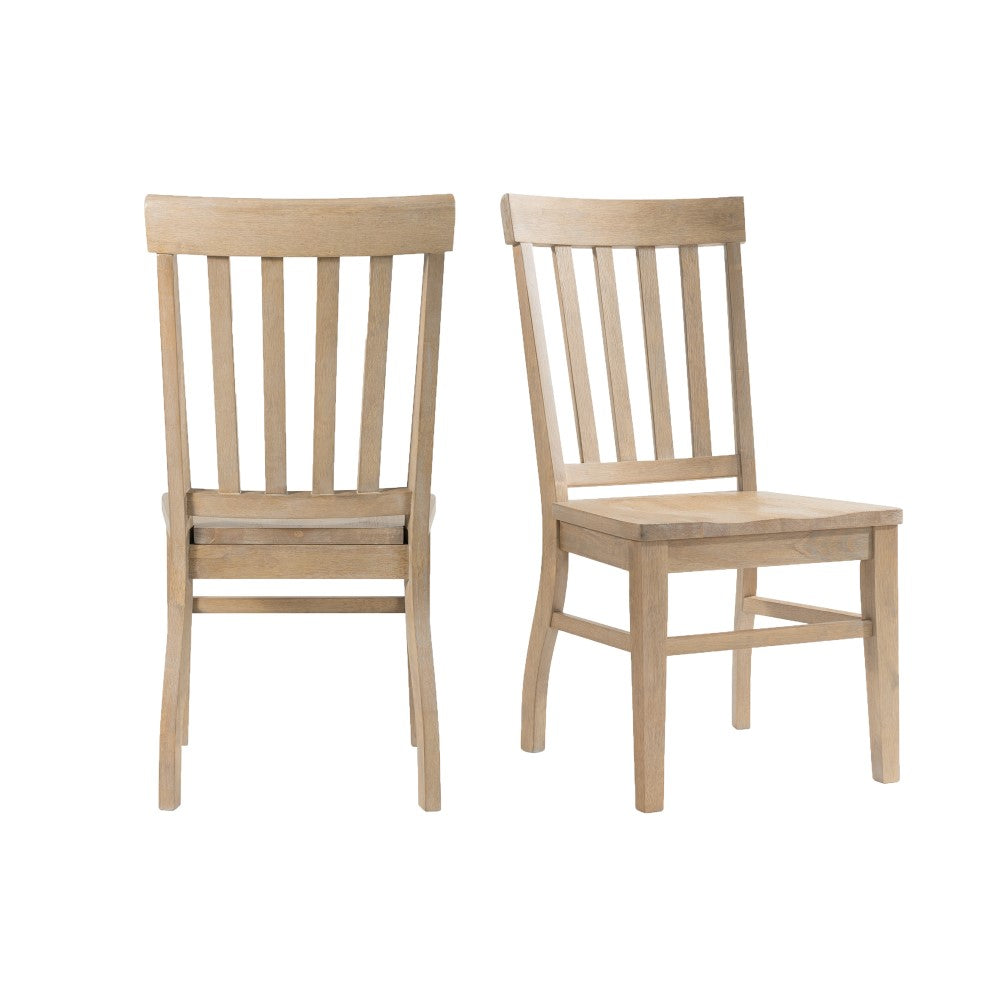 Picket House Furnishings - Liam 5PC Rectangular Dining Set in White-Table & Four Chairs - CDLW1005PC veiw 4