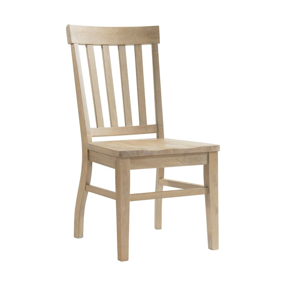 Picket House Furnishings - Liam 5PC Rectangular Dining Set in White-Table & Four Chairs - CDLW1005PC veiw 5