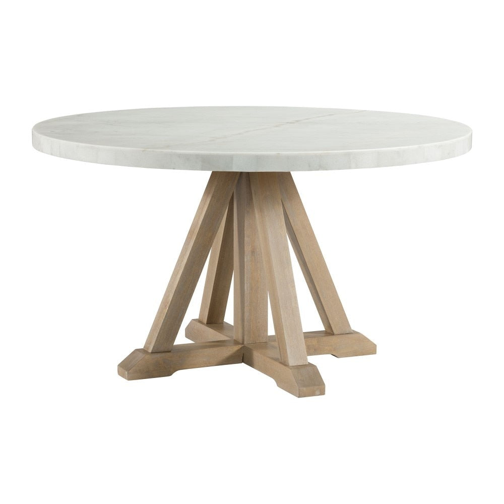 Picket House Furnishings - Liam Round 5PC Dining Set-Table and Four Chairs - CDLW180RD5PC veiw 2