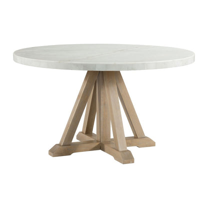 Picket House Furnishings - Liam Round 5PC Dining Set-Table and Four Chairs - CDLW180RD5PC veiw 2