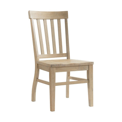 Picket House Furnishings - Liam Round 5PC Dining Set-Table and Four Chairs - CDLW180RD5PC veiw 4