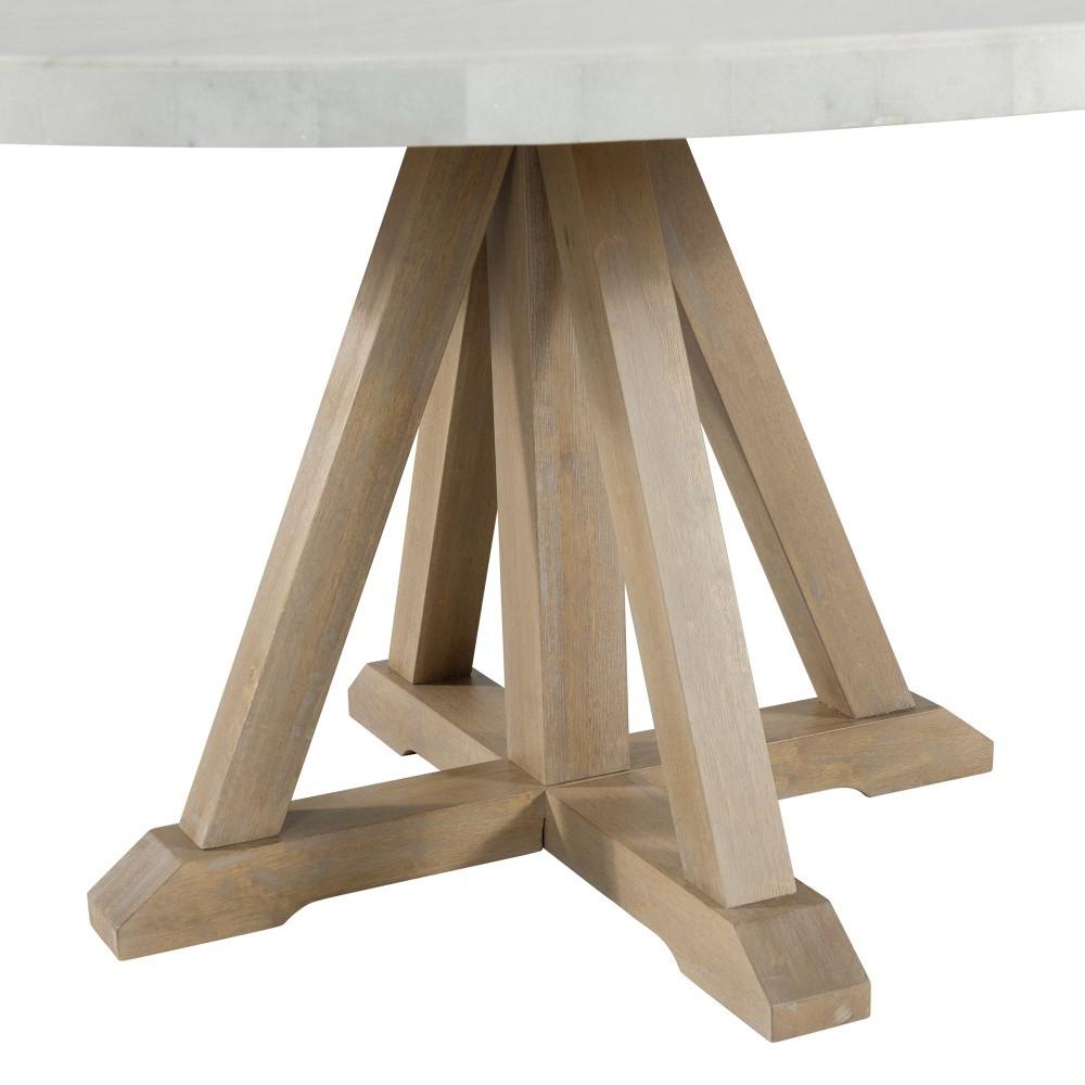 Picket House Furnishings - Liam Round 5PC Dining Set-Table and Four Chairs - CDLW180RD5PC veiw 8