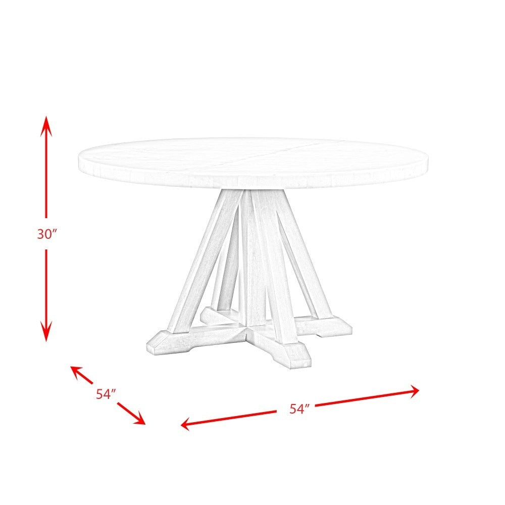 Picket House Furnishings - Liam Round Dining Table - CDLW180RDT veiw 8