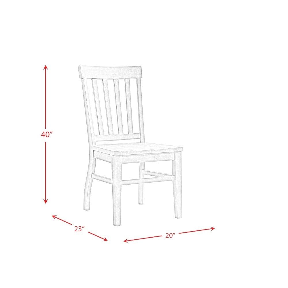 Picket House Furnishings - Liam Slat Back Side Chair (Set of 2) - CDLW100SC veiw 9