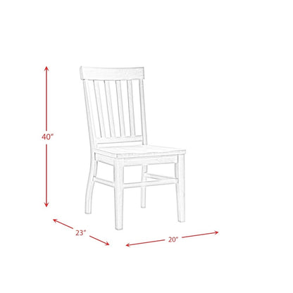 Picket House Furnishings - Liam Slat Back Side Chair (Set of 2) - CDLW100SC veiw 9