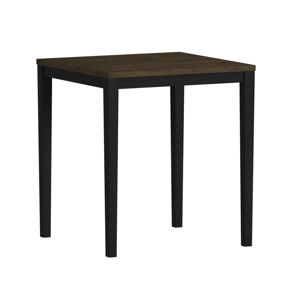 Picket House Furnishings -  Lorraine 5pc Counter Table & 4 Counter Chairs with Beige Fabric in Oak & Black - D-14460-8-5CS view 2