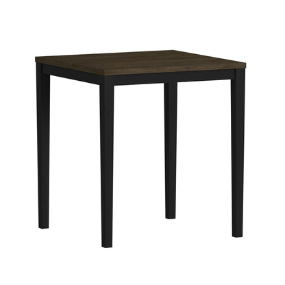 Picket House Furnishings -  Lorraine 5pc Counter Table & 4 Counter Chairs with Beige Fabric in Oak & Black - D-14460-8-5CS view 2