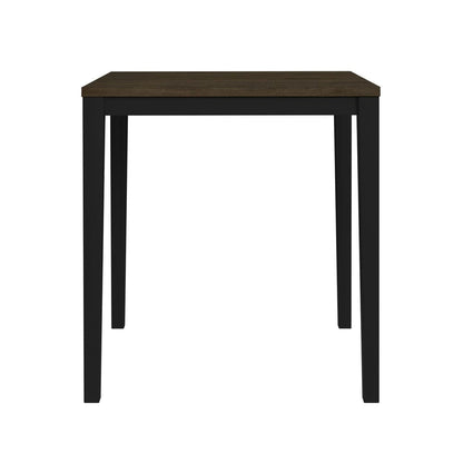 Picket House Furnishings -  Lorraine 5pc Counter Table & 4 Counter Chairs with Beige Fabric in Oak & Black - D-14460-8-5CS view 3