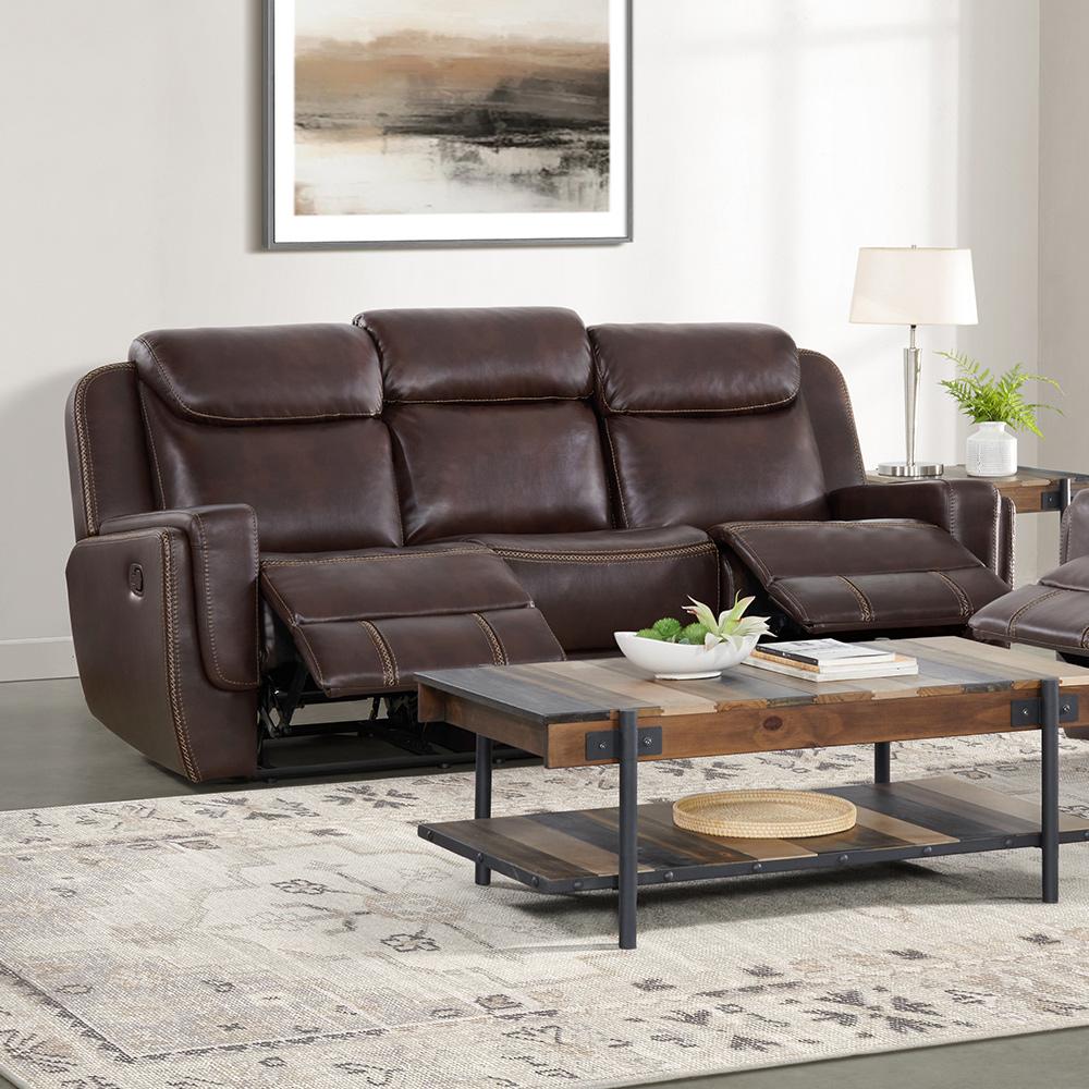 Picket House Furnishings - Lynx Motion Sofa in Neono Brown - U-11580-10740-305 veiw 1