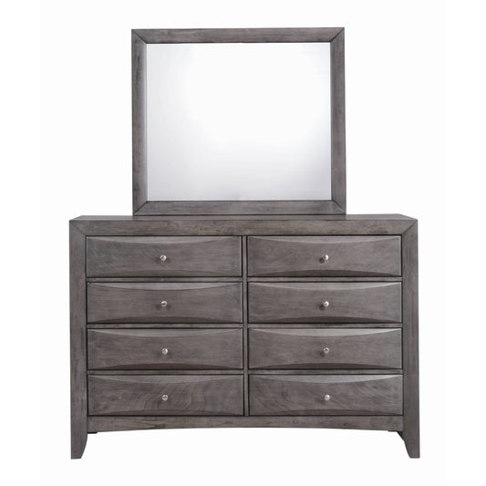 Picket House Furnishings - Madison Dresser And Mirror Set in Gray - EG100DRMR veiw 1