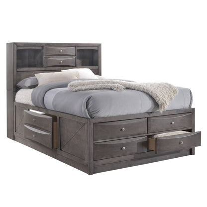 Picket House Furnishings - Madison Full Storage 3Pc Bedroom Set in Gray - EG170FB3PC veiw 4
