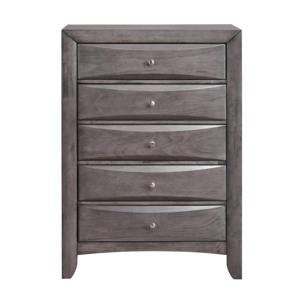 Picket House Furnishings - Madison Full Storage 5Pc Bedroom Set in Gray - EG170FB5PC veiw 6
