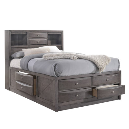 Picket House Furnishings - Madison Full Storage 6Pc Bedroom Set in Gray - EG170FB6PC veiw 4