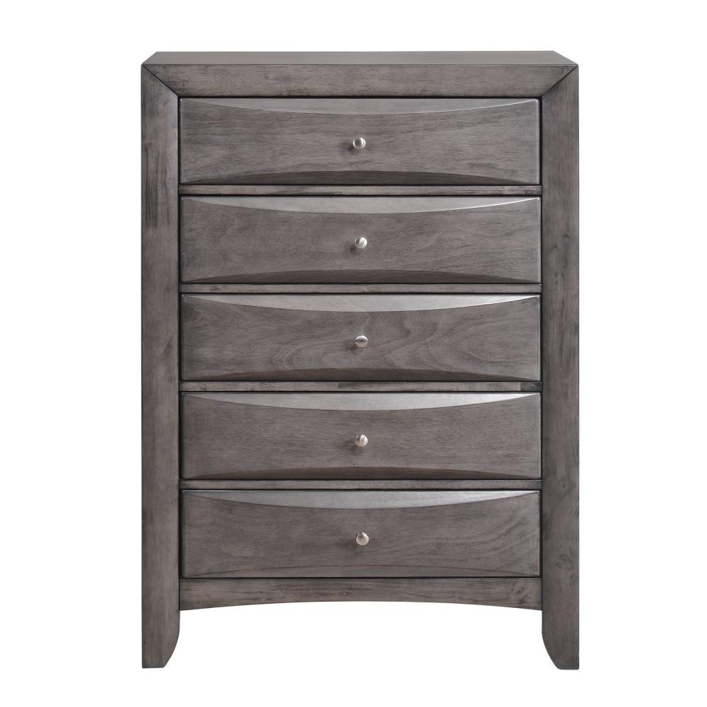 Picket House Furnishings - Madison Full Storage 6Pc Bedroom Set in Gray - EG170FB6PC veiw 6