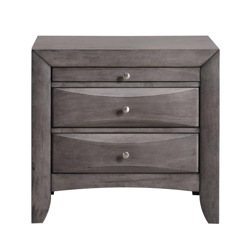 Picket House Furnishings - Madison King Storage 3Pc Bedroom Set in Gray - EG170KB3PC veiw 6