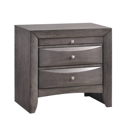 Picket House Furnishings - Madison King Storage 3Pc Bedroom Set in Gray - EG170KB3PC veiw 7