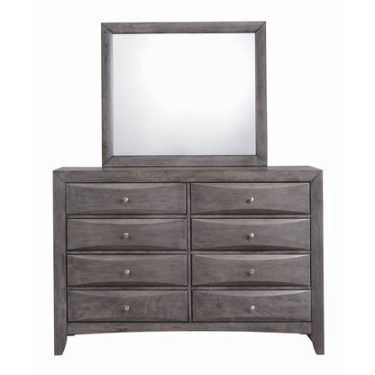 Picket House Furnishings - Madison King Storage 5Pc Bedroom Set in Gray - EG170KB5PC veiw 5