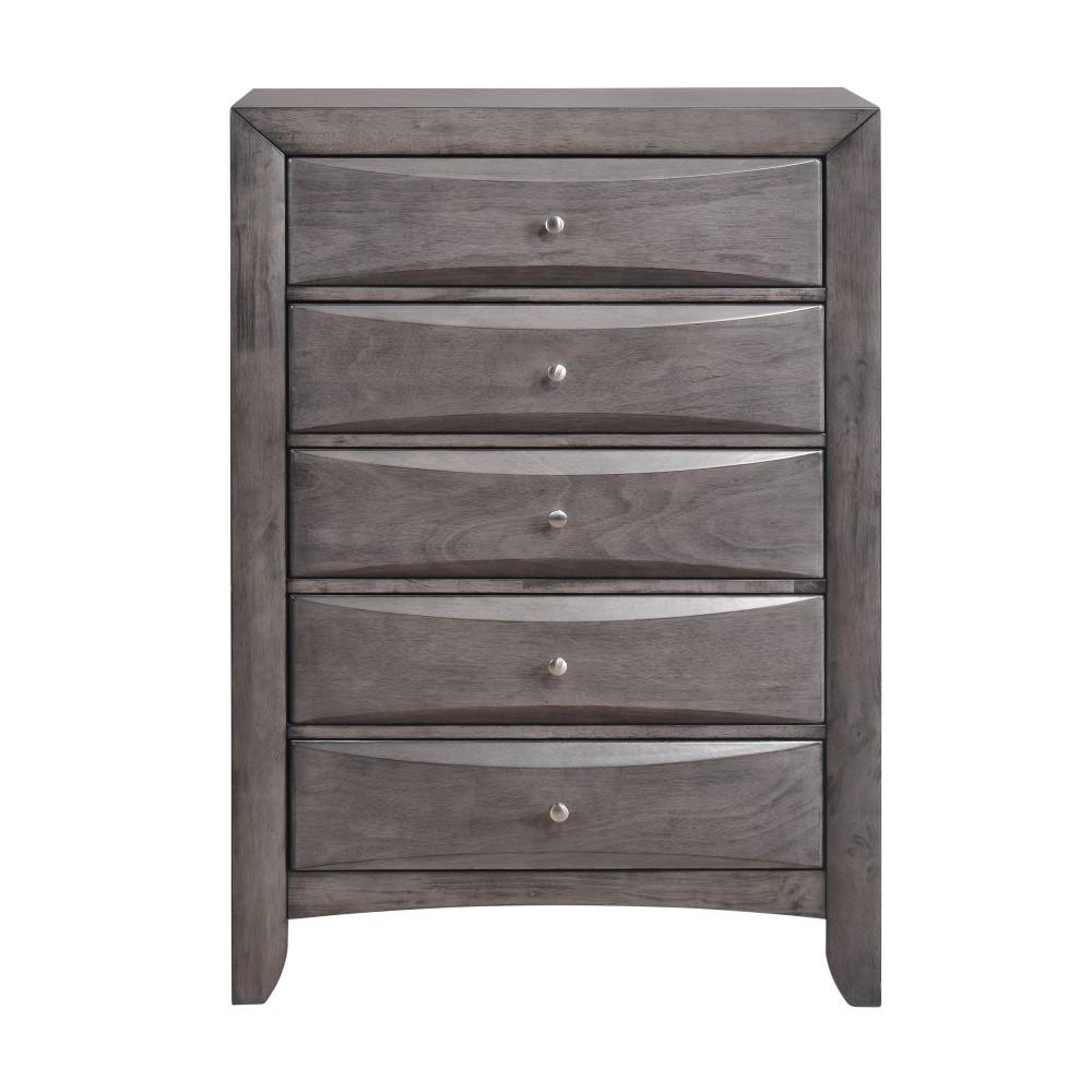 Picket House Furnishings - Madison King Storage 5Pc Bedroom Set in Gray - EG170KB5PC veiw 6