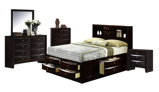 Picket House Furnishings - Madison King Storage 5PC Bedroom Set - EM300K5PC veiw 2