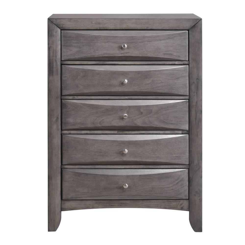 Picket House Furnishings - Madison King Storage 6Pc Bedroom Set in Gray - EG170KB6PC veiw 6