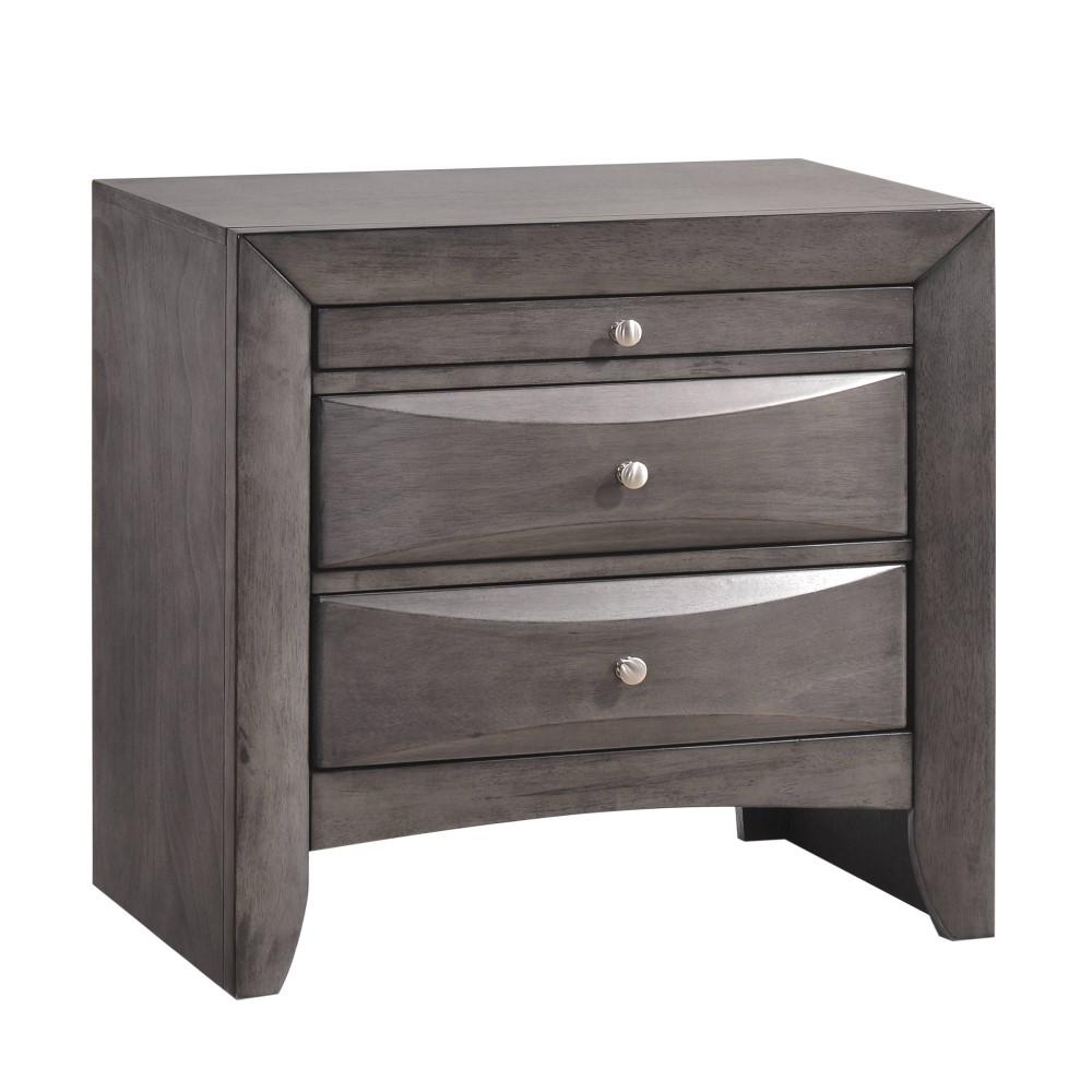 Picket House Furnishings - Madison Nightstand in Gray - EG100NS veiw 2