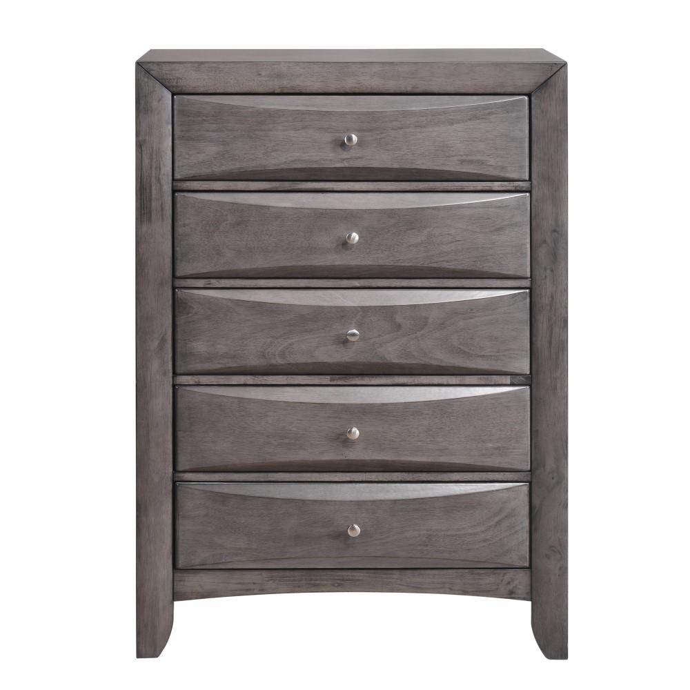 Picket House Furnishings - Madison Queen Storage 3Pc Bedroom Set in Gray - EG170QB3PC veiw 5