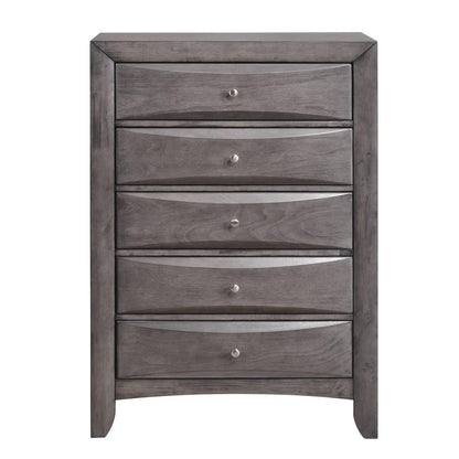 Picket House Furnishings - Madison Queen Storage 3Pc Bedroom Set in Gray - EG170QB3PC veiw 5