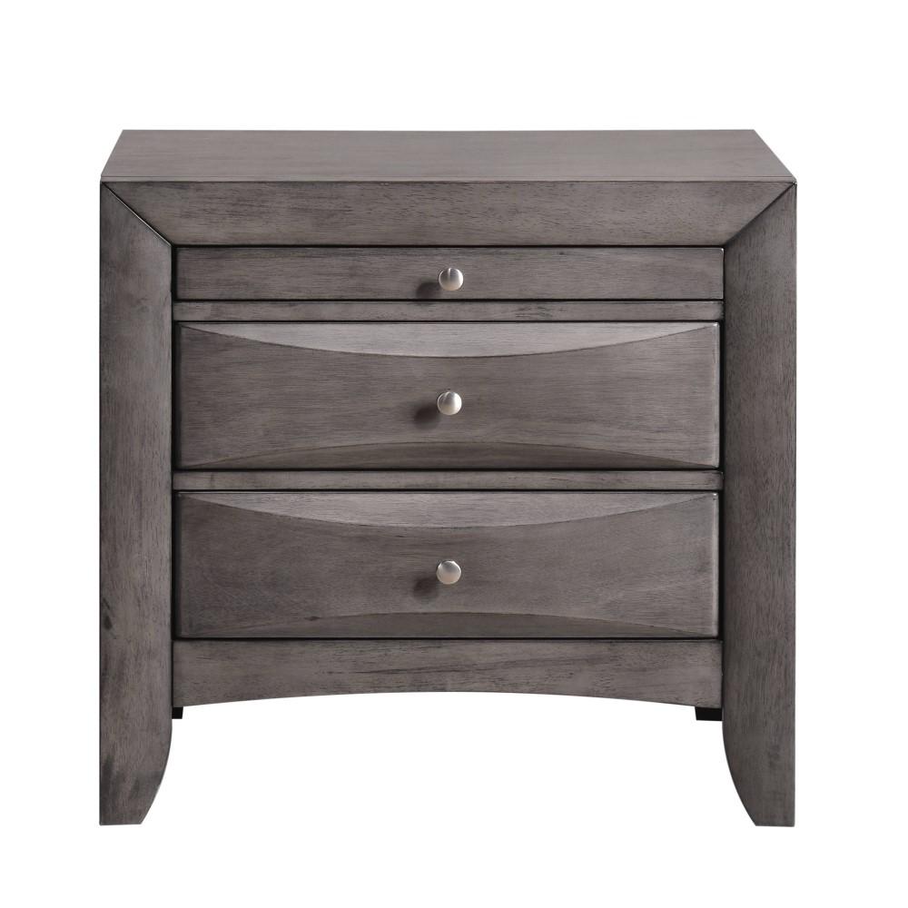 Picket House Furnishings - Madison Queen Storage 3Pc Bedroom Set in Gray - EG170QB3PC veiw 6