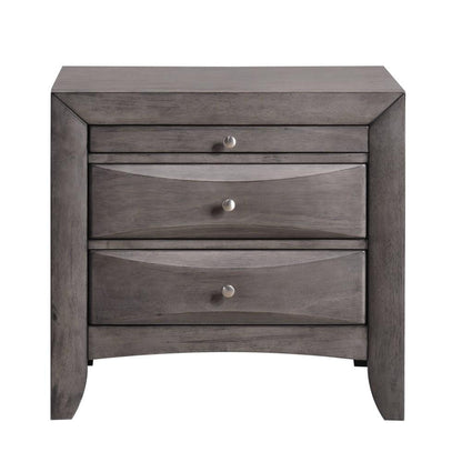 Picket House Furnishings - Madison Queen Storage 3Pc Bedroom Set in Gray - EG170QB3PC veiw 6