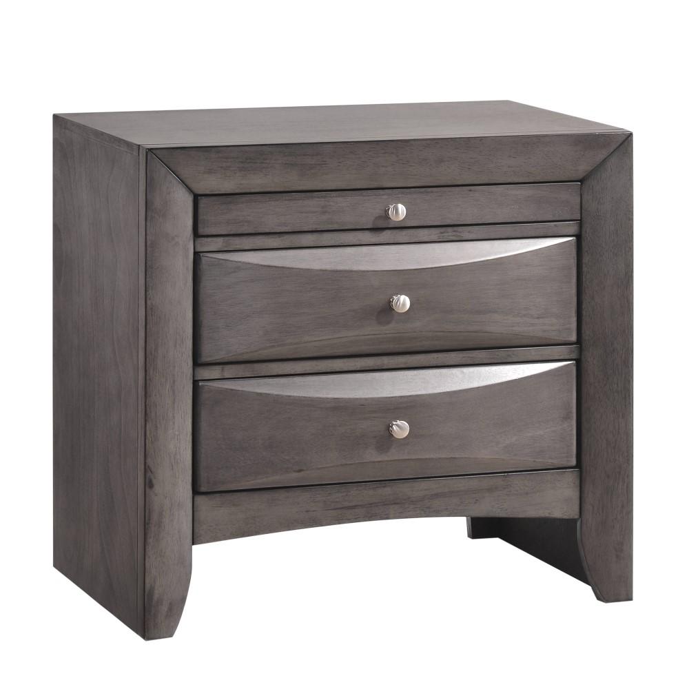 Picket House Furnishings - Madison Queen Storage 3Pc Bedroom Set in Gray - EG170QB3PC veiw 7
