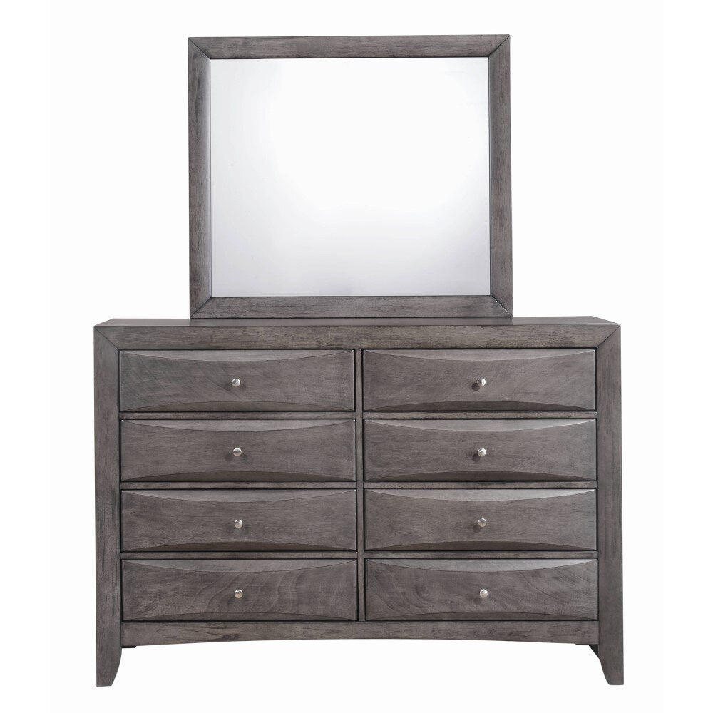 Picket House Furnishings - Madison Queen Storage 4Pc Bedroom Set in Gray - EG170QB4PC veiw 5