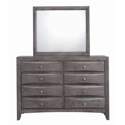 Picket House Furnishings - Madison Queen Storage 4Pc Bedroom Set in Gray - EG170QB4PC veiw 5