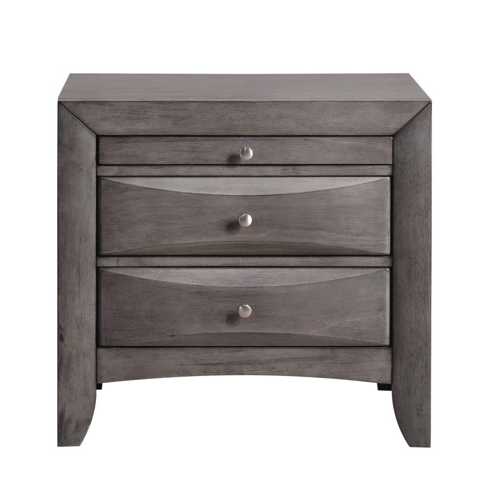 Picket House Furnishings - Madison Queen Storage 4Pc Bedroom Set in Gray - EG170QB4PC veiw 6
