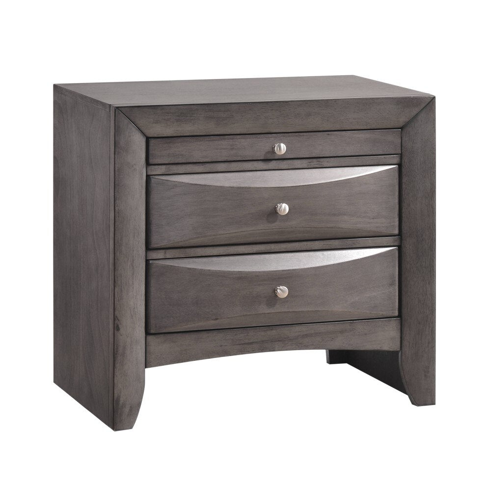 Picket House Furnishings - Madison Queen Storage 4Pc Bedroom Set in Gray - EG170QB4PC veiw 7