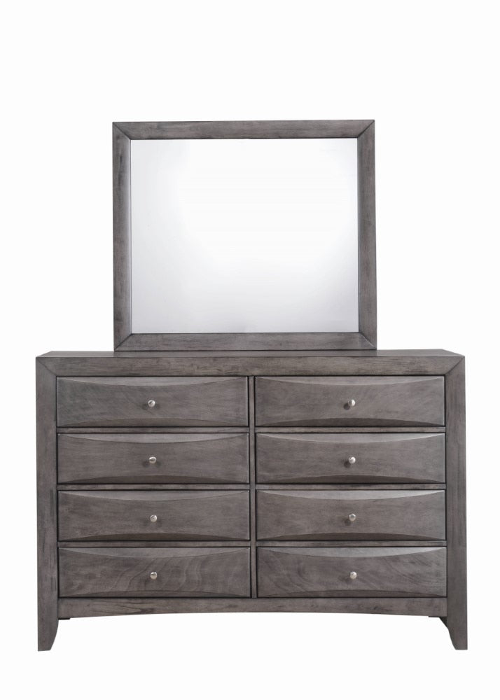 Picket House Furnishings - Madison Queen Storage 6Pc Bedroom Set in Gray - EG170QB6PC veiw 4