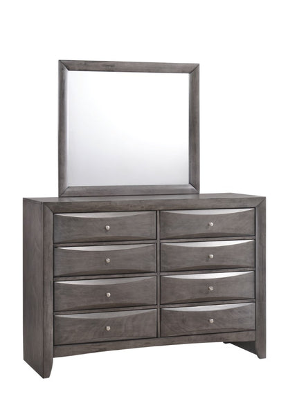 Picket House Furnishings - Madison Queen Storage 6Pc Bedroom Set in Gray - EG170QB6PC veiw 5
