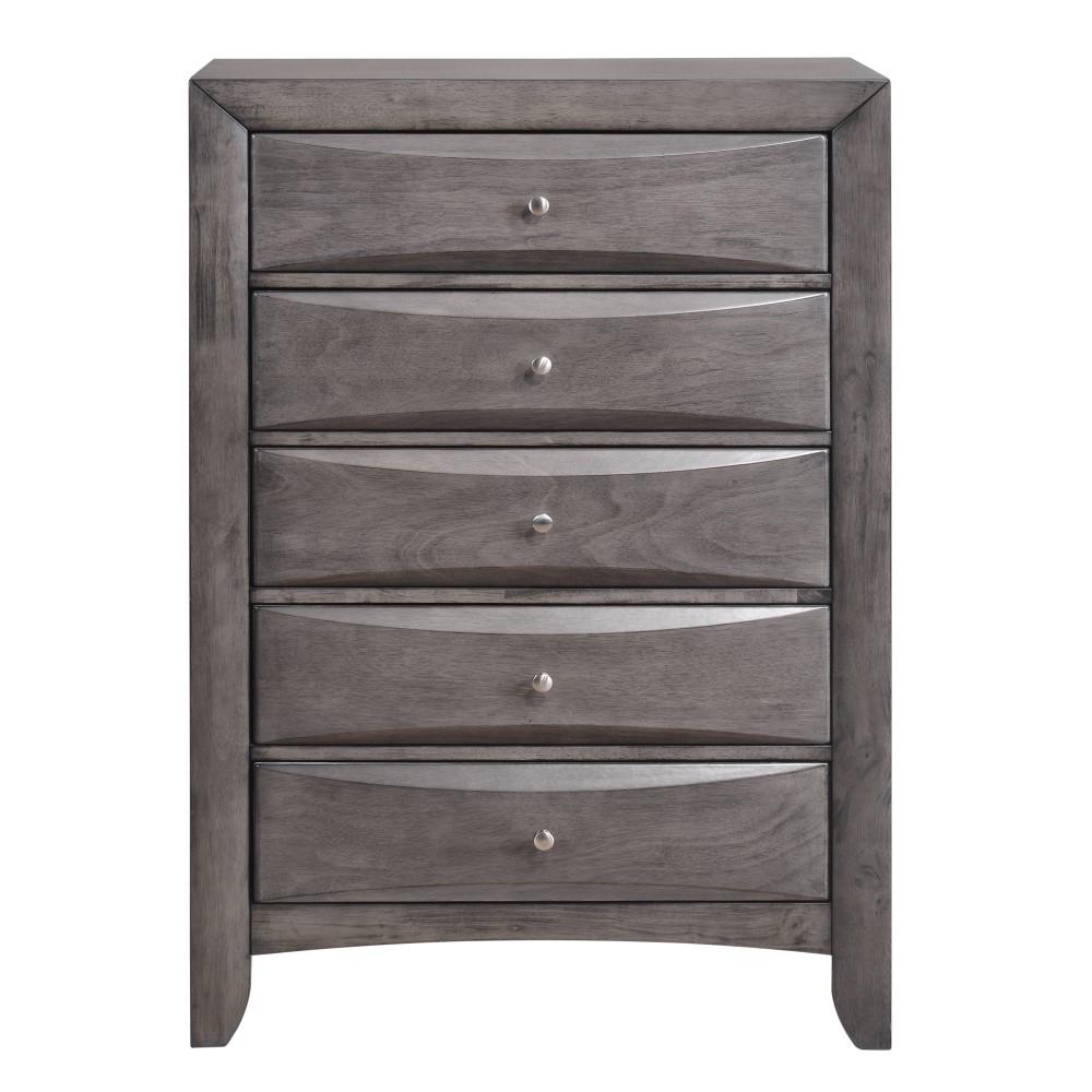 Picket House Furnishings - Madison Twin Storage 5Pc Bedroom Set in Gray - EG170TB5PC veiw 6