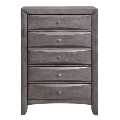 Picket House Furnishings - Madison Twin Storage 5Pc Bedroom Set in Gray - EG170TB5PC veiw 6