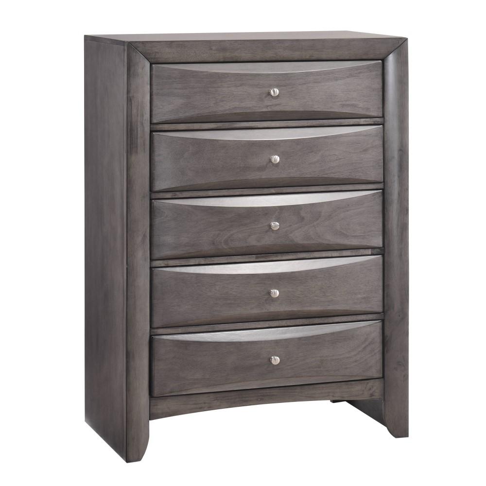 Picket House Furnishings - Madison Twin Storage 6Pc Bedroom Set in Gray - EG170TB6PC veiw 7